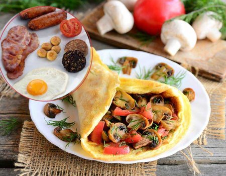 Irish Omelette Breakfast Recipe