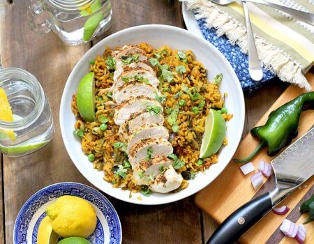 Instant Pot Arroz con Pollo