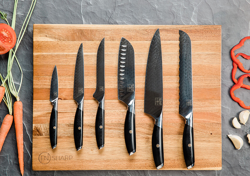 Types of Kitchen Knives F.N. Sharp