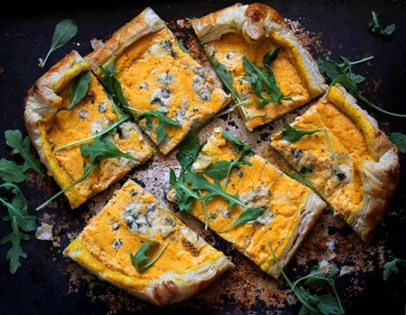 Pumpkin Ricotta Tart