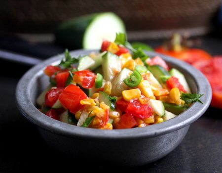 Double-Spiced Heirloom Tomato Salsa