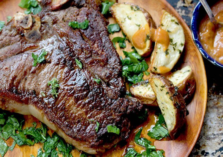 Espagnole Steak & Potatoes F.N. Sharp Blog