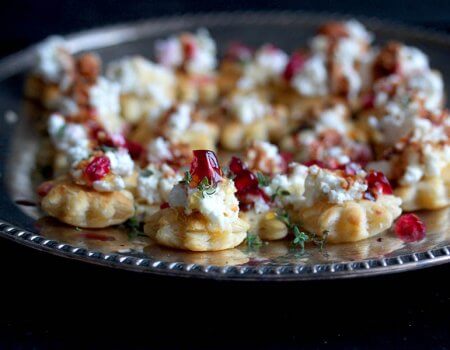 Whipped Goat Cheese Tartlets Holiday Appetizer Recipe