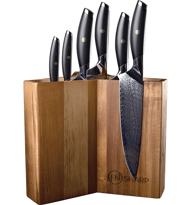 f.n. sharp magnetic knife block